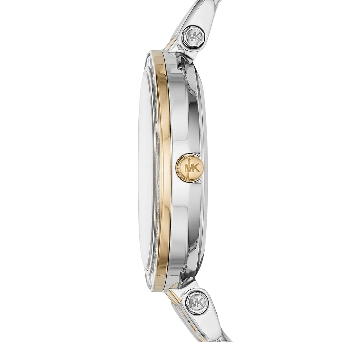 Michael Kors Darci MK3405 33mm Women's Quartz Watch – Silver with Two-Tone Stainless Steel Bracelet