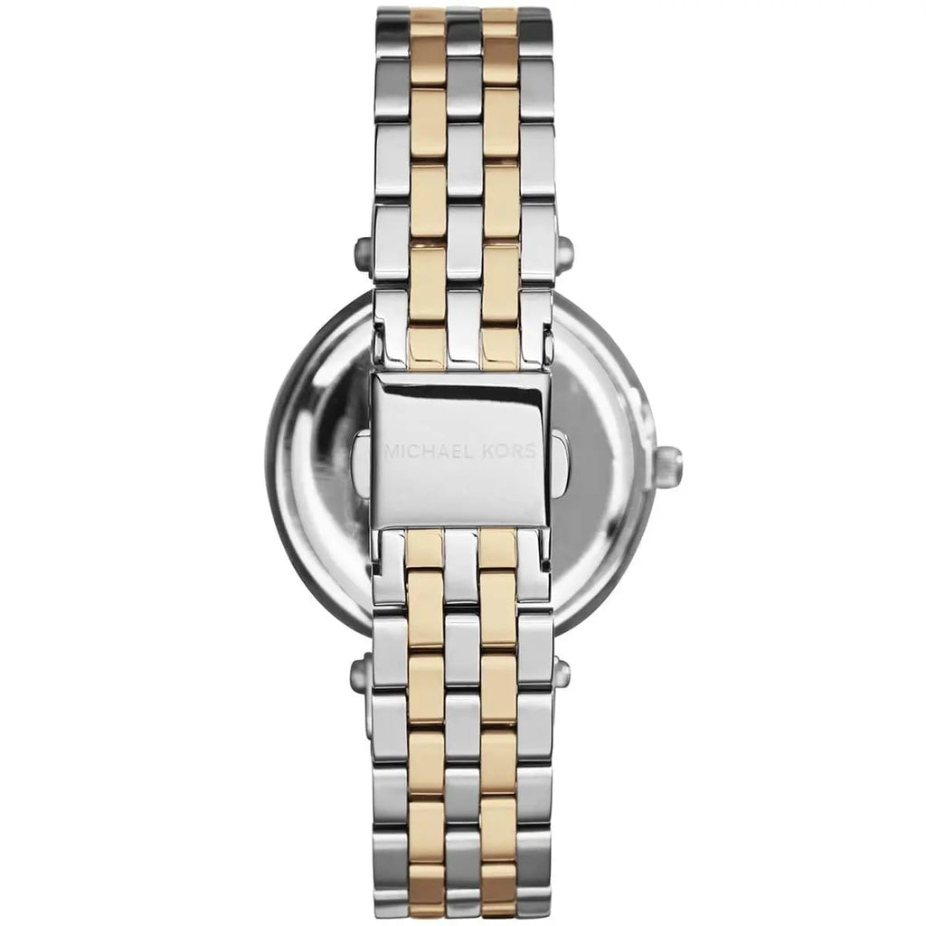Michael Kors Darci MK3405 33mm Women's Quartz Watch – Silver with Two-Tone Stainless Steel Bracelet