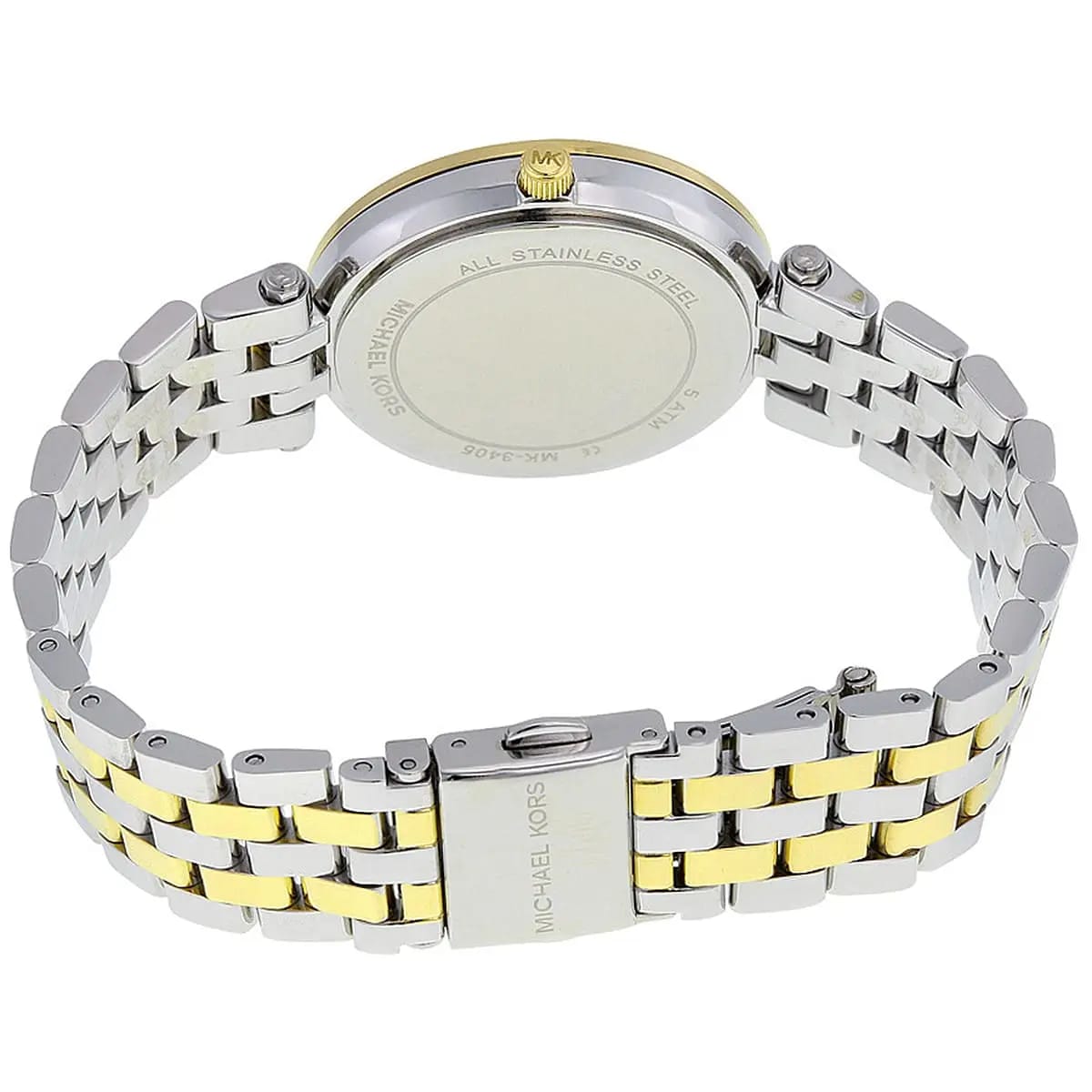 Michael Kors Darci MK3405 33mm Women's Quartz Watch – Silver with Two-Tone Stainless Steel Bracelet