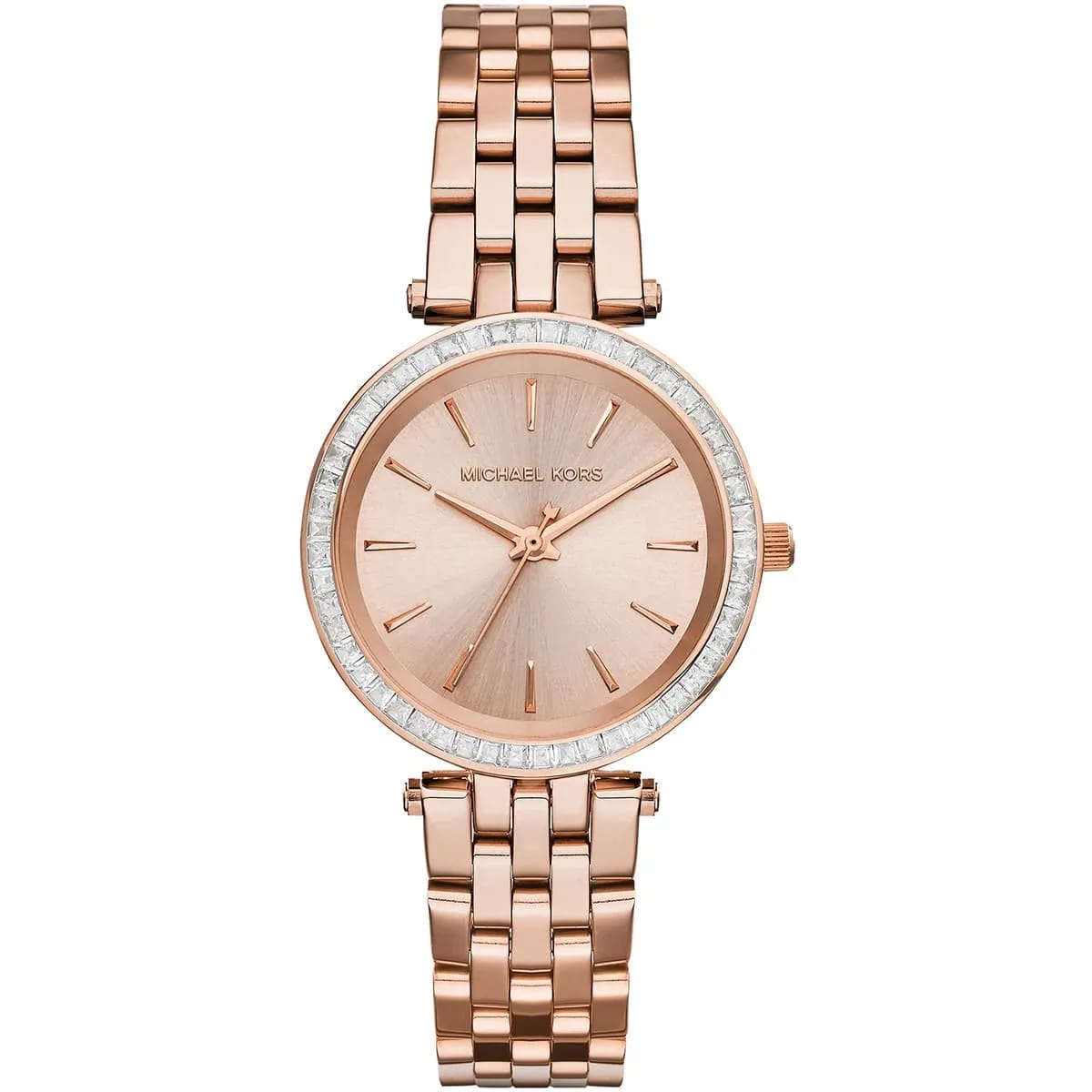 Michael Kors Darci MK3366 33mm Women's Quartz Watch – Rose Gold with Rose Gold Stainless Steel Bracelet