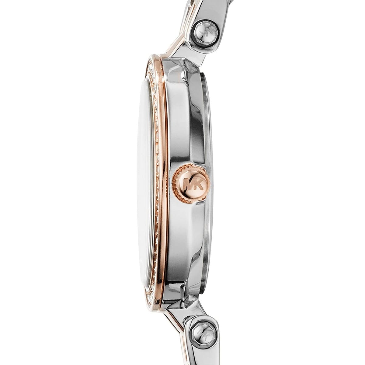 Michael Kors Petite Darci MK3298 26mm Women's Quartz Watch – Rose Gold with Rose Gold Stainless Steel Bracelet
