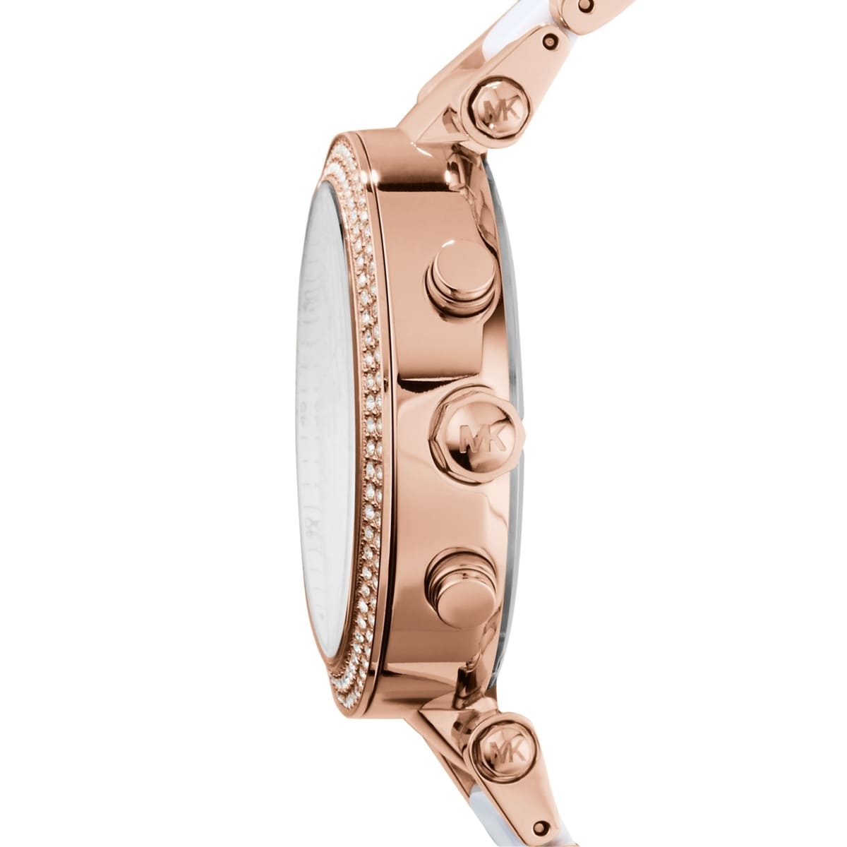 Michael Kors Parker MK5774 39mm Women's Chronograph Watch – Rose Gold with Rose Gold Stainless Steel Bracelet