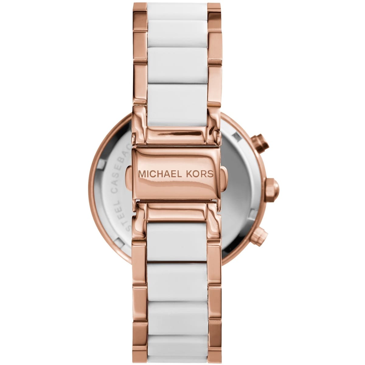 Michael Kors Parker MK5774 39mm Women's Chronograph Watch – Rose Gold with Rose Gold Stainless Steel Bracelet