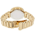 Michael Kors Parker MK6263 39mm Women's Chronograph Watch – Green with Gold Stainless Steel Bracelet