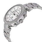 Michael Kors Parker MK5353 39mm Women's Chronograph Watch – Silver with Silver Stainless Steel Bracelet