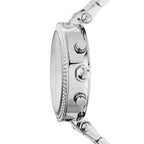 Michael Kors Parker MK5353 39mm Women's Chronograph Watch – Silver with Silver Stainless Steel Bracelet
