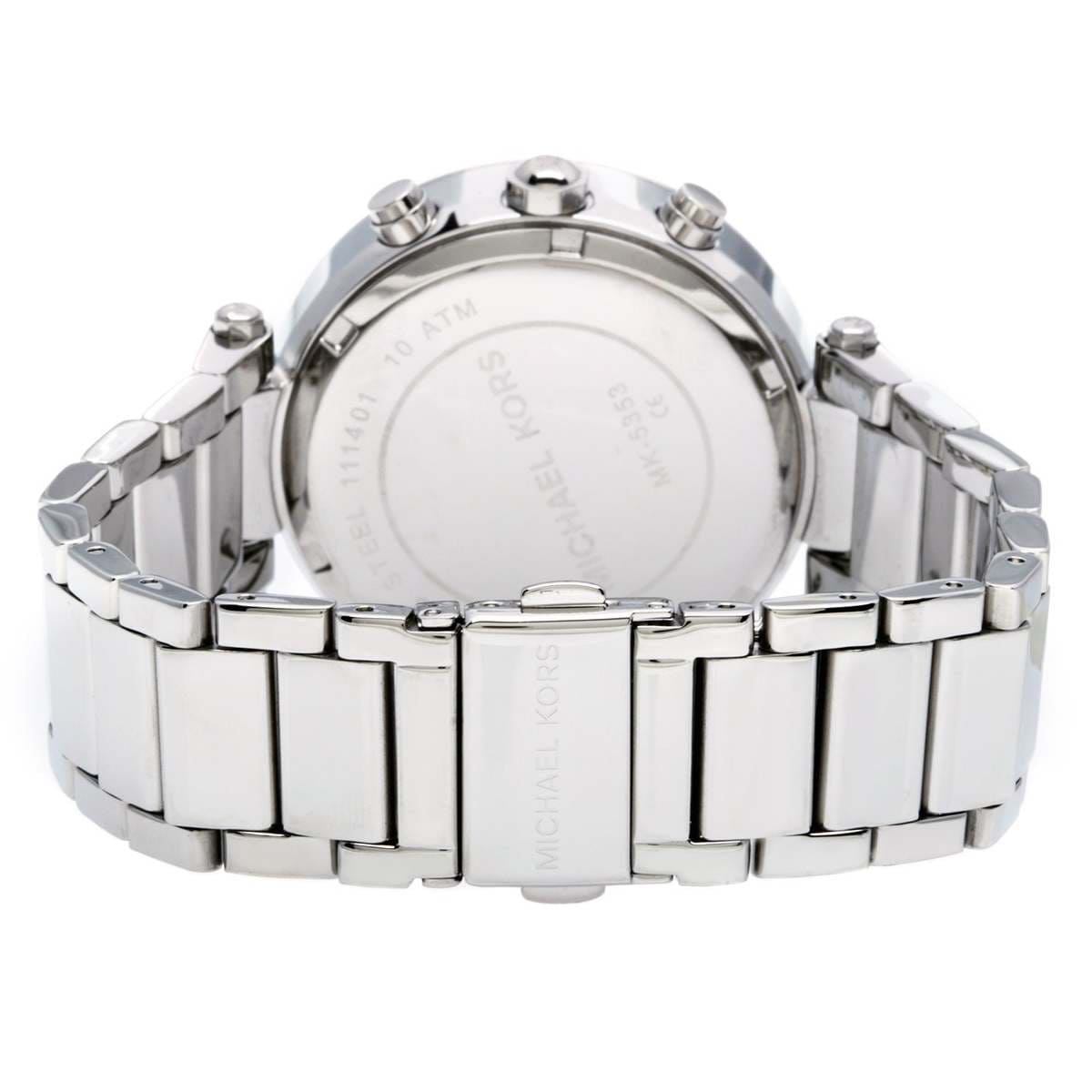 Michael Kors Parker MK5353 39mm Women's Chronograph Watch – Silver with Silver Stainless Steel Bracelet