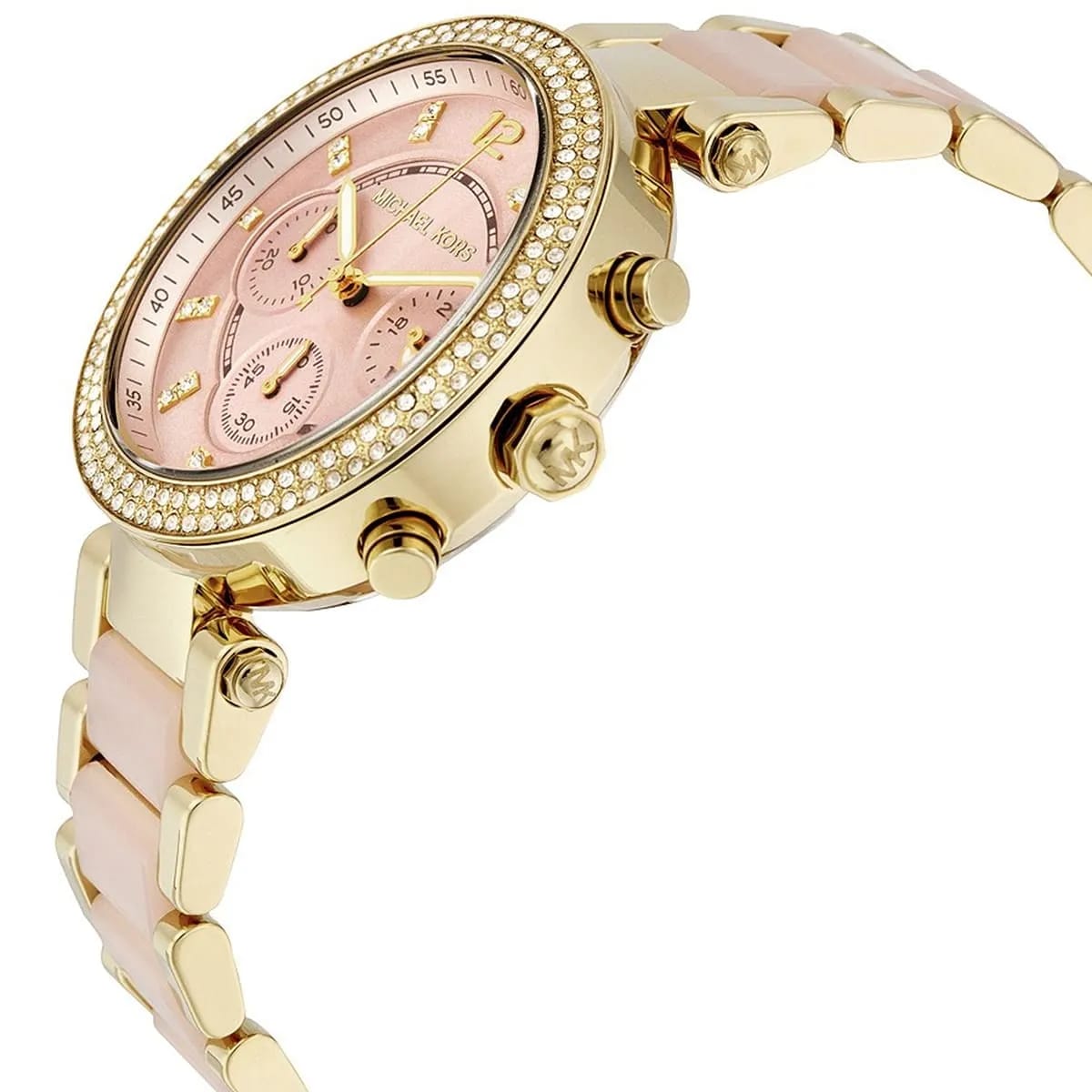 Michael Kors Parker MK6326 39mm Women's Chronograph Watch – Gold with Gold Stainless Steel Bracelet
