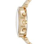 Michael Kors Parker MK6326 39mm Women's Chronograph Watch – Gold with Gold Stainless Steel Bracelet