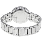 Michael Kors Parker MK6117 39mm Women's Chronograph Watch – Blue with Silver Stainless Steel Bracelet
