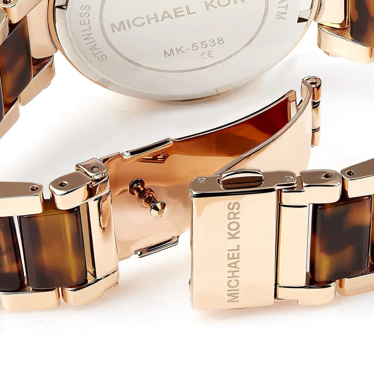 Michael Kors Parker MK5538 39mm Women's Chronograph Watch – Rose Gold with Rose Gold Stainless Steel Bracelet