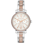 Michael Kors Sofie MK4353 36mm Women's Chronograph Watch – Rose Gold with Rose Gold Stainless Steel Bracelet