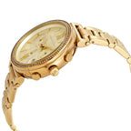 Michael Kors Sofie MK6559 38mm Women's Chronograph Watch – Gold with Gold Stainless Steel Bracelet