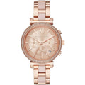 Michael Kors Sofie MK6560 38mm Women's Chronograph Watch – Rose Gold with Rose Gold Stainless Steel Bracelet