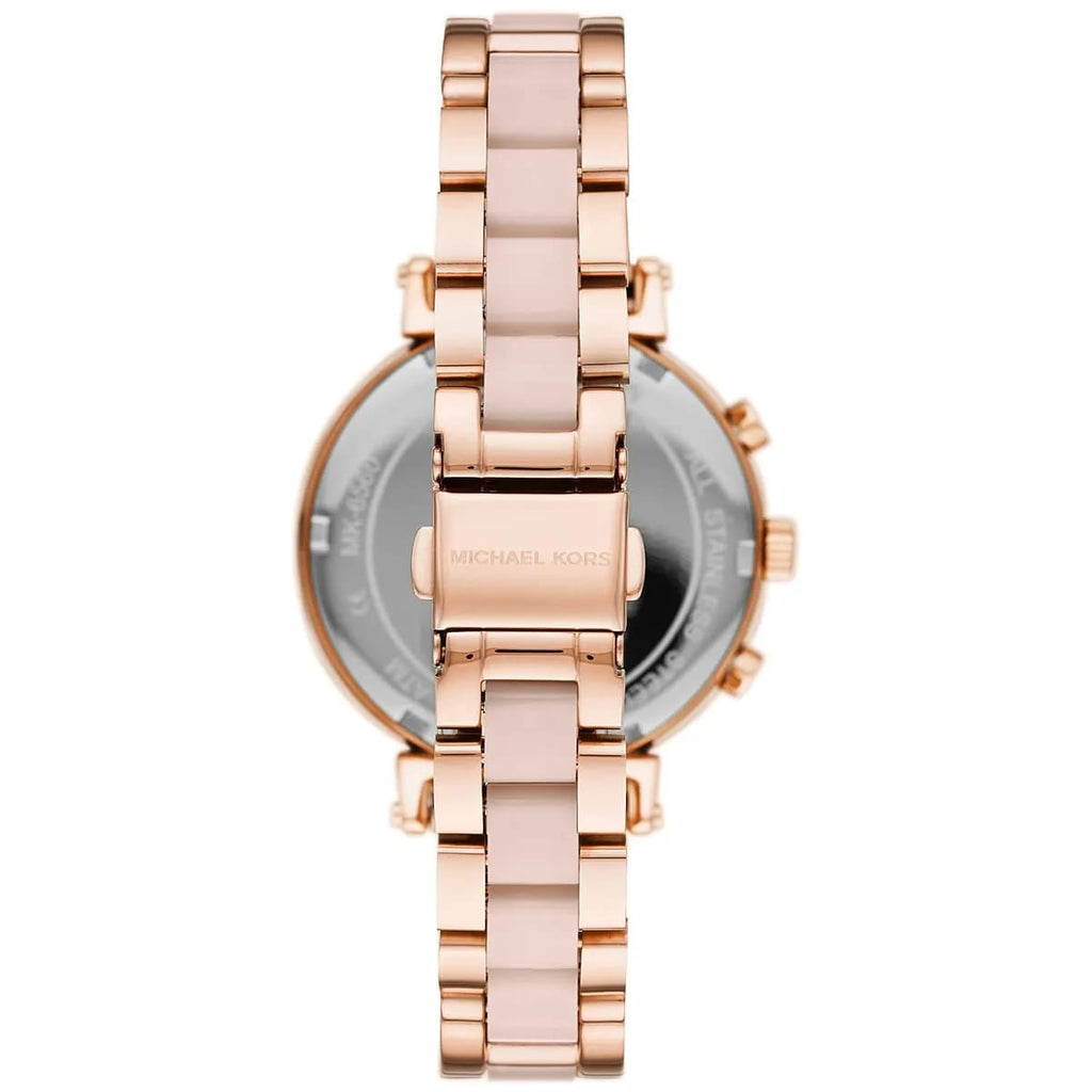 Michael Kors Sofie MK6560 38mm Women's Chronograph Watch – Rose Gold with Rose Gold Stainless Steel Bracelet