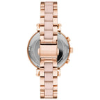 Michael Kors Sofie MK6560 38mm Women's Chronograph Watch – Rose Gold with Rose Gold Stainless Steel Bracelet