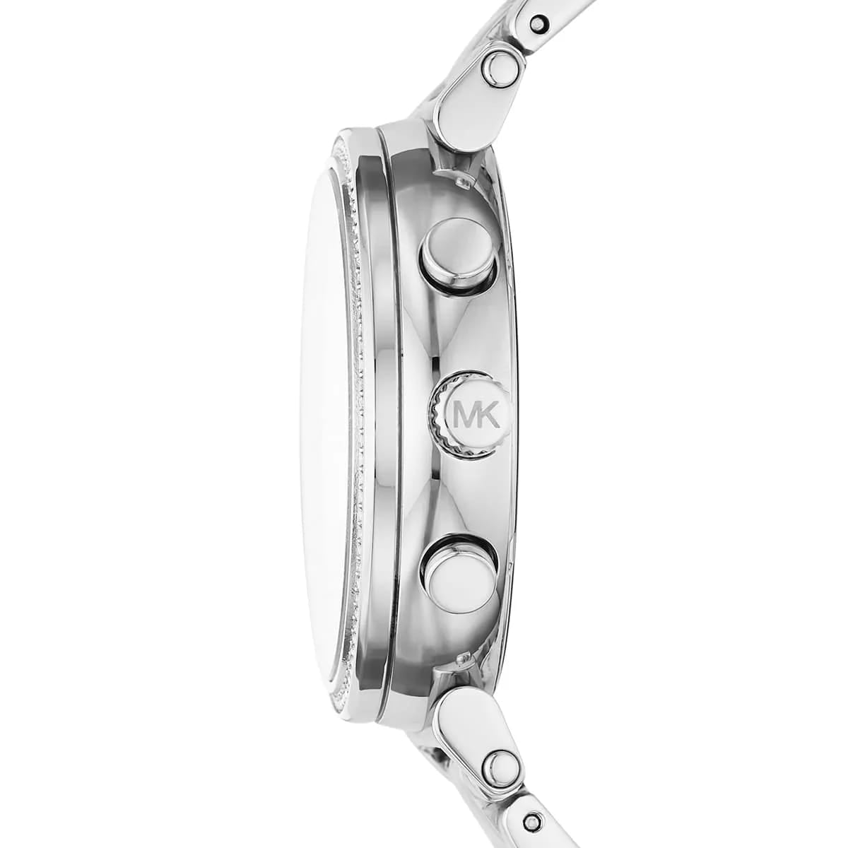 Michael Kors Sofie MK6575 38mm Women's Chronograph Watch – Silver with Silver Stainless Steel Bracelet
