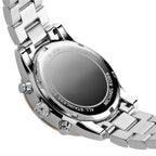 Michael Kors Ritz MK6651 37mm Women's Chronograph Watch – Silver with Two-Tone Stainless Steel Bracelet
