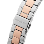Michael Kors Ritz MK6651 37mm Women's Chronograph Watch – Silver with Two-Tone Stainless Steel Bracelet