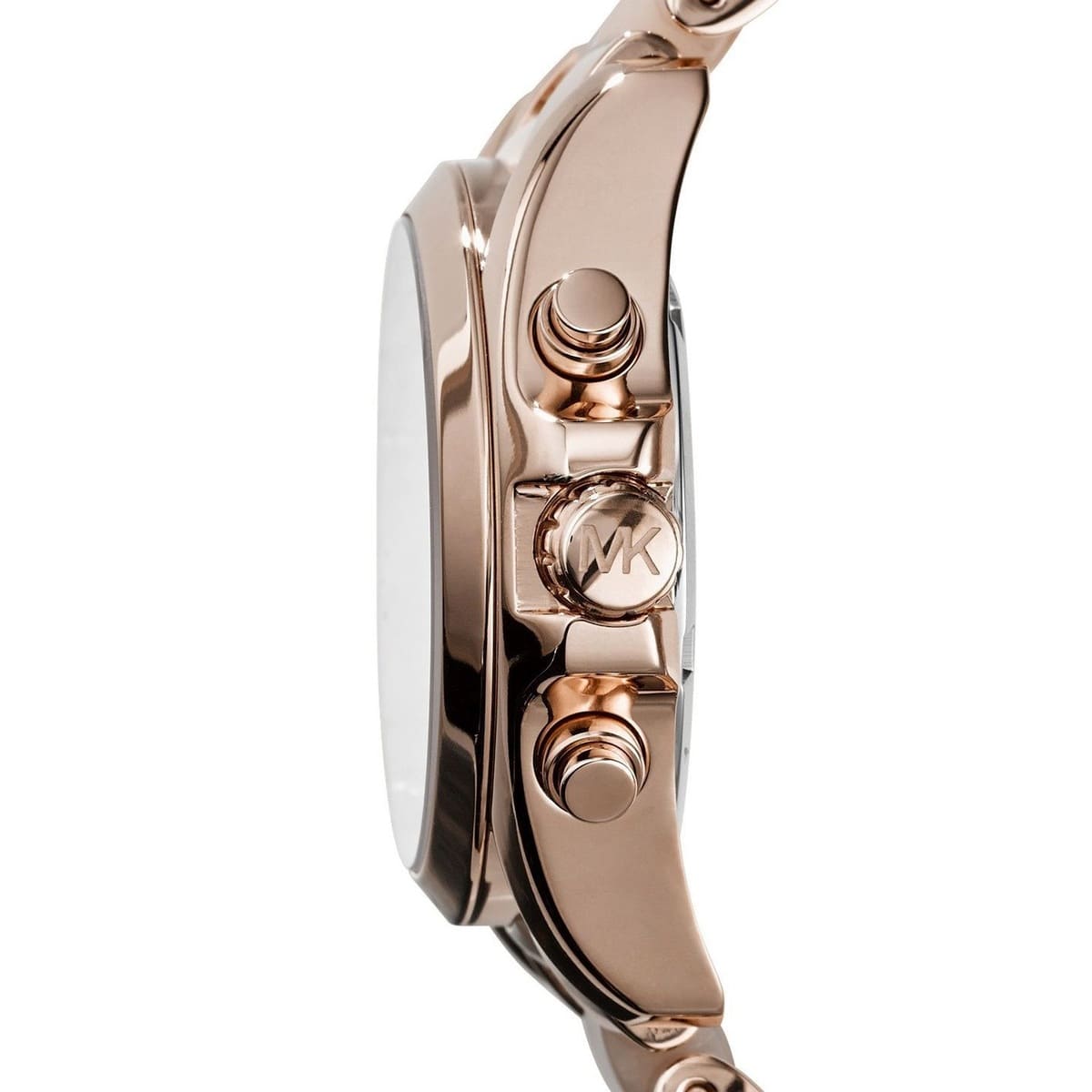 Michael Kors Bradshaw MK6066 43mm Women's Chronograph Watch – Rose Gold with Rose Gold Stainless Steel Bracelet