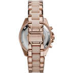 Michael Kors Bradshaw MK6066 43mm Women's Chronograph Watch – Rose Gold with Rose Gold Stainless Steel Bracelet