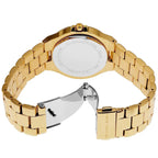 Michael Kors Slim Runway MK4561 38mm Women's Quartz Watch – Gold with Gold Stainless Steel Bracelet