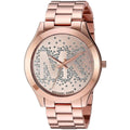 Michael Kors Slim Runway MK3591 38mm Women's Quartz Watch – Rose Gold with Rose Gold Stainless Steel Bracelet
