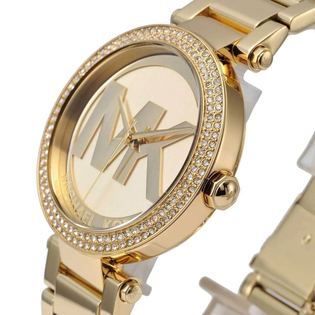 Michael Kors Parker MK5784 39mm Women's Quartz Watch – Gold with Gold Stainless Steel Bracelet