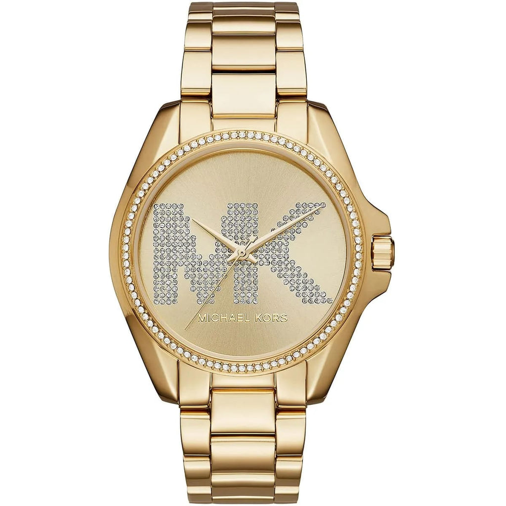 Michael Kors Bradshaw MK6555 39mm Women's Quartz Watch – Gold with Gold Stainless Steel Bracelet