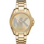Michael Kors Bradshaw MK6555 39mm Women's Quartz Watch – Gold with Gold Stainless Steel Bracelet