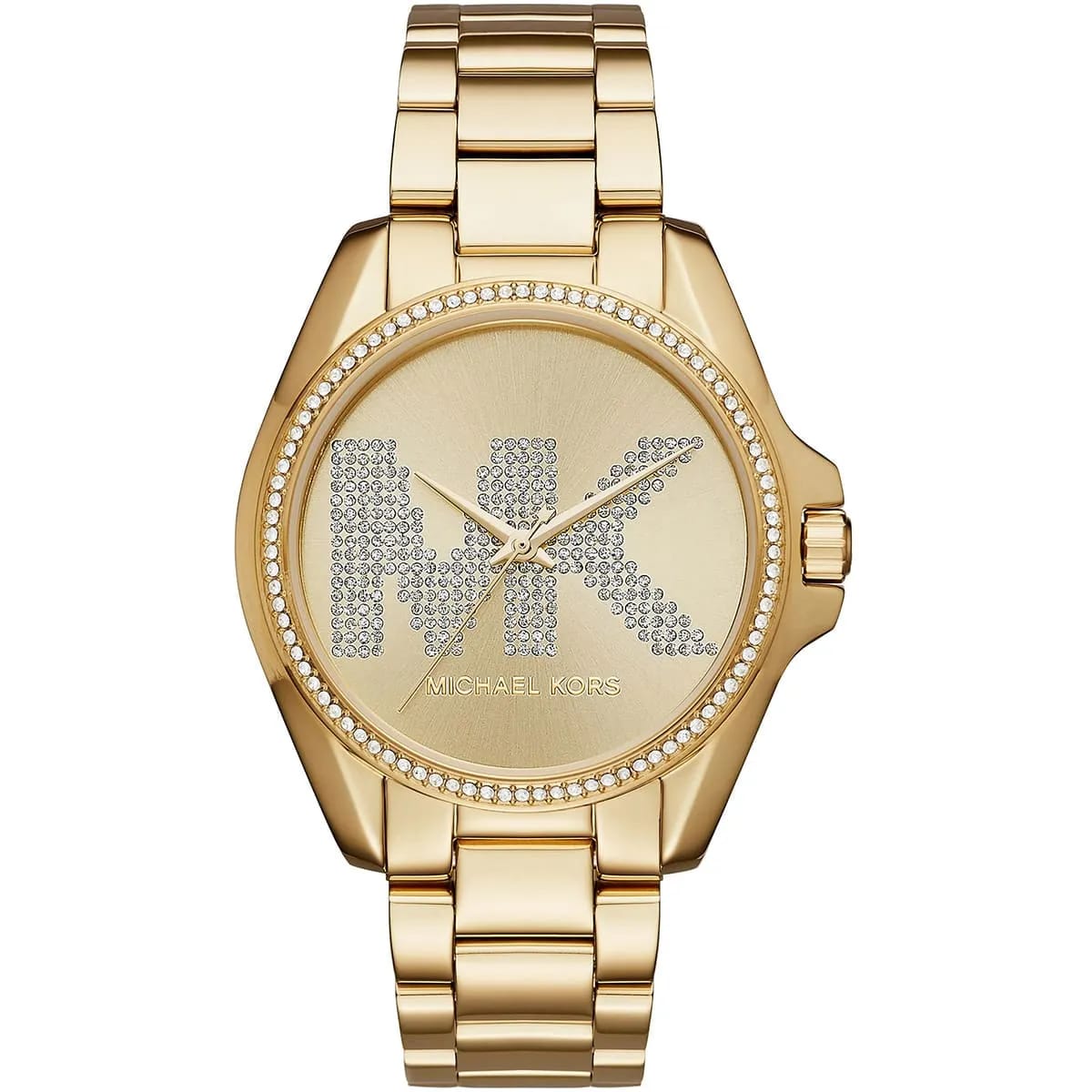 Michael Kors Bradshaw MK6555 39mm Women's Quartz Watch – Gold with Gold Stainless Steel Bracelet