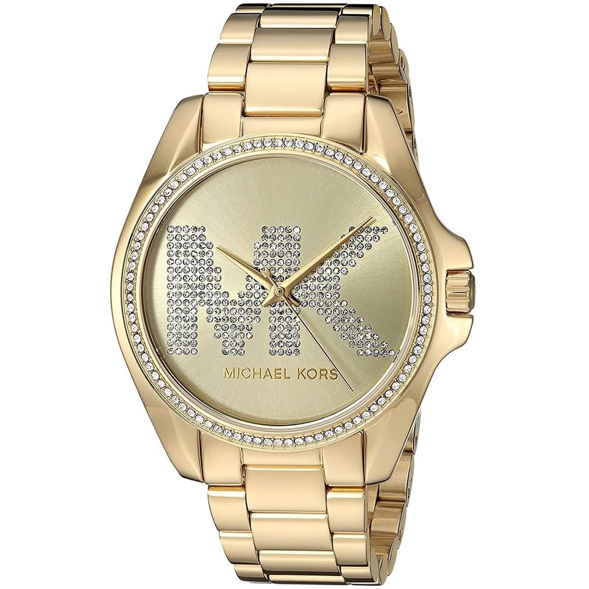 Michael Kors Bradshaw MK6555 39mm Women's Quartz Watch – Gold with Gold Stainless Steel Bracelet