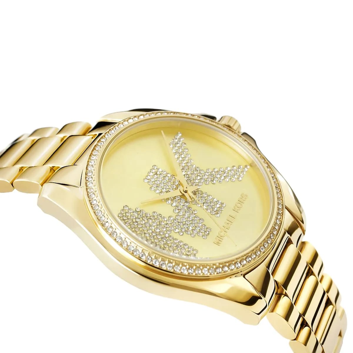 Michael Kors Bradshaw MK6555 39mm Women's Quartz Watch – Gold with Gold Stainless Steel Bracelet