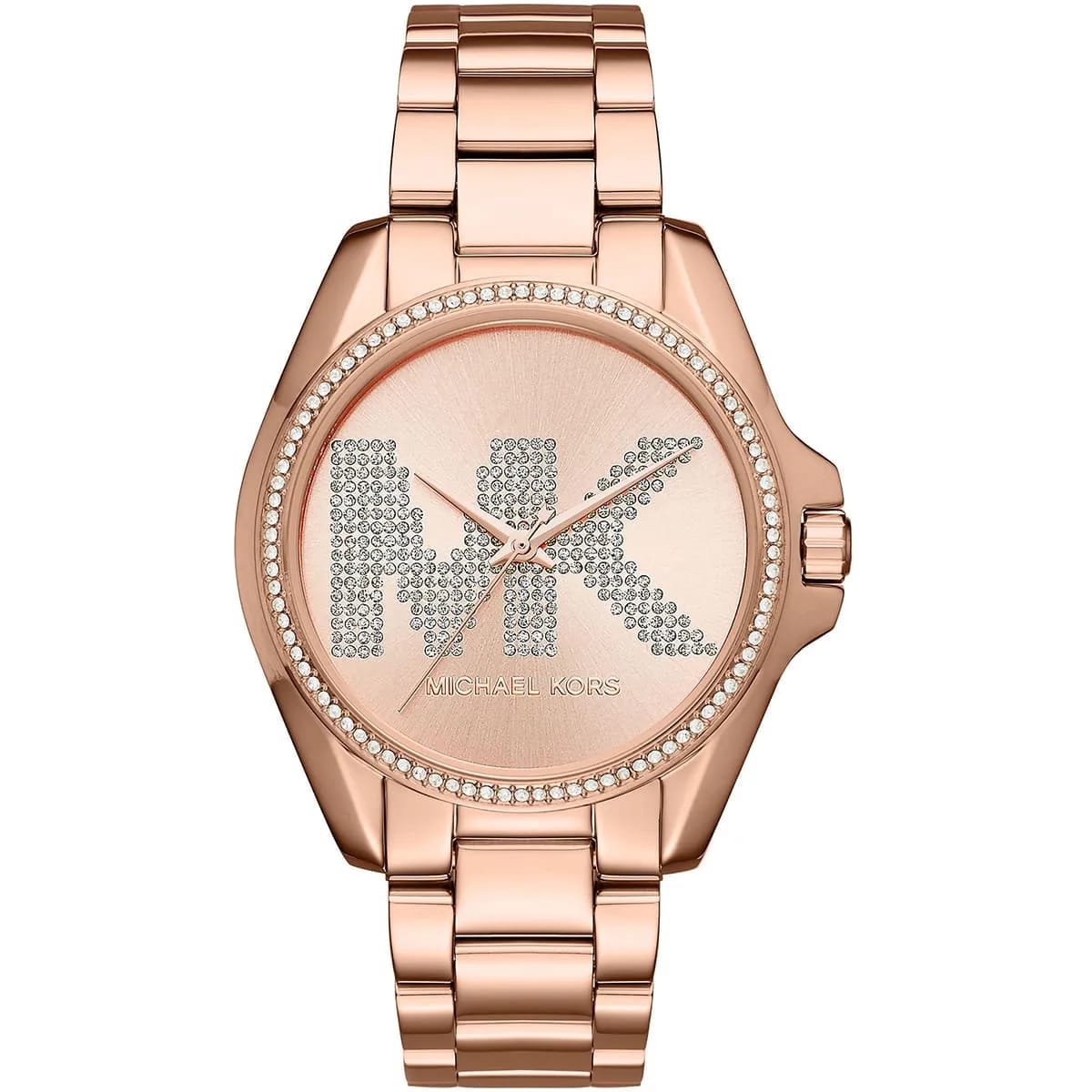 Michael Kors Bradshaw MK6556 39mm Women's Quartz Watch – Rose Gold with Rose Gold Stainless Steel Bracelet