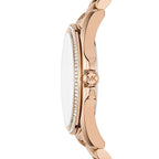 Michael Kors Bradshaw MK6556 39mm Women's Quartz Watch – Rose Gold with Rose Gold Stainless Steel Bracelet