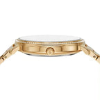 Michael Kors Melissa MK4371 33mm Women's Quartz Watch – Sunray Gold with Gold Stainless Steel Bracelet
