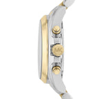 Michael Kors Bradshaw MK5627 43mm Women's Quartz Watch – White with Two-Tone Stainless Steel Bracelet