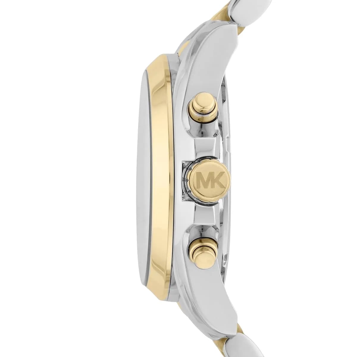 Michael Kors Bradshaw MK5627 43mm Women's Quartz Watch – White with Two-Tone Stainless Steel Bracelet
