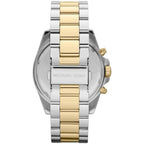 Michael Kors Bradshaw MK5627 43mm Women's Quartz Watch – White with Two-Tone Stainless Steel Bracelet