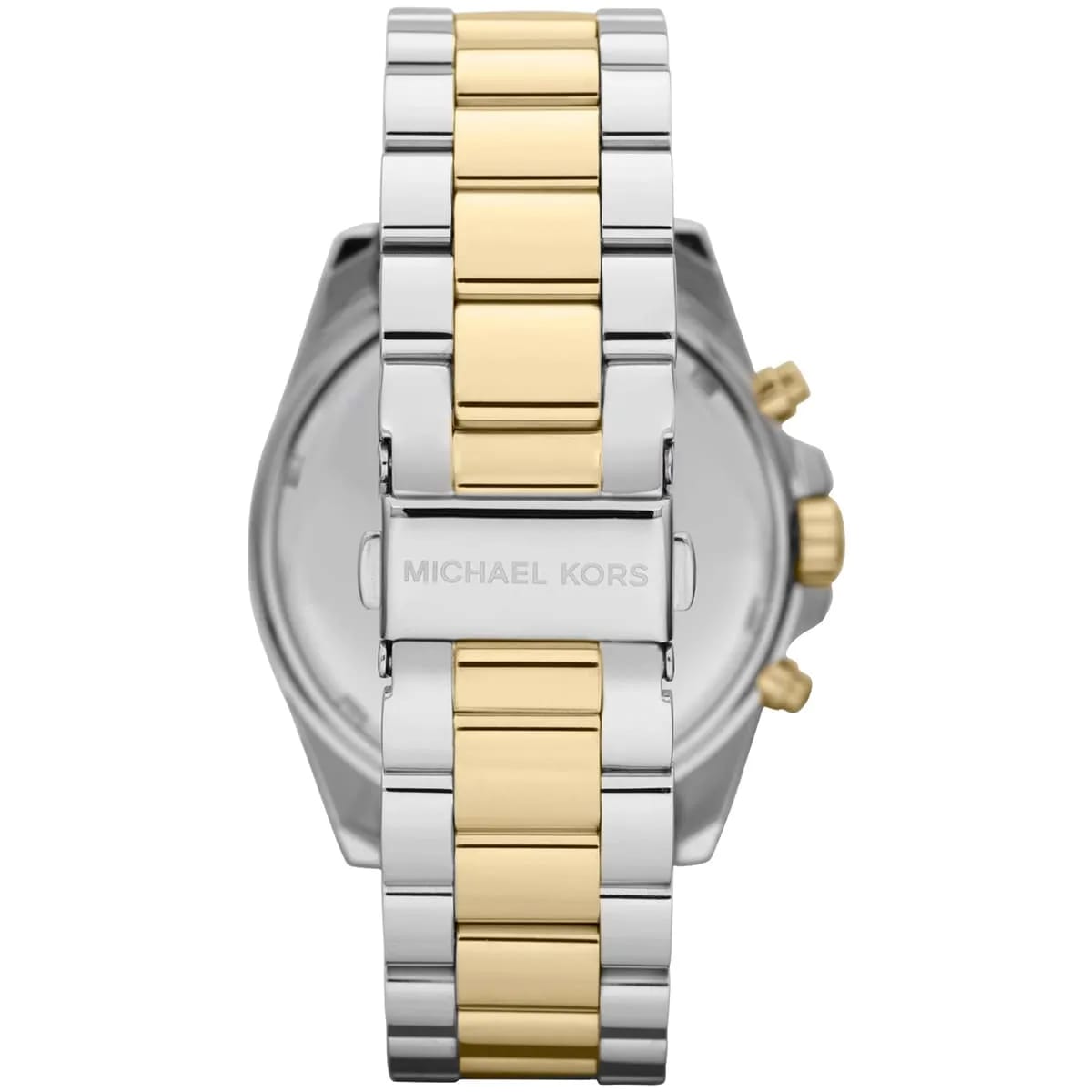 Michael Kors Bradshaw MK5627 43mm Women's Quartz Watch – White with Two-Tone Stainless Steel Bracelet