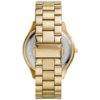 Michael Kors Runway MK3335 38mm Women's Quartz Watch – Gold with Gold Stainless Steel Bracelet