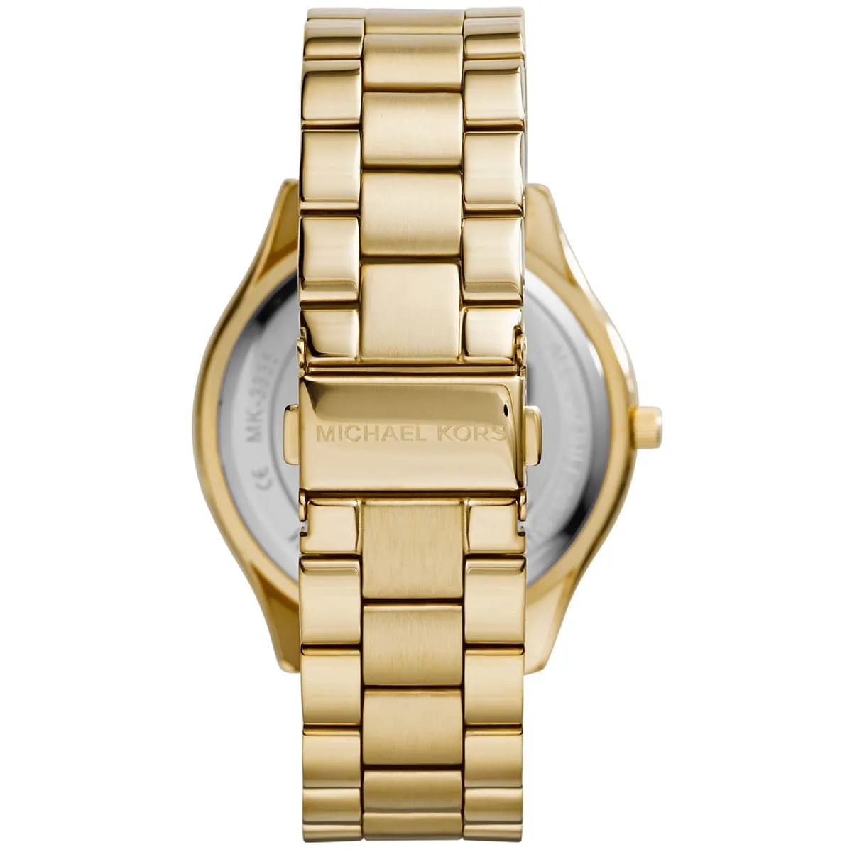 Michael Kors Runway MK3335 38mm Women's Quartz Watch – Gold with Gold Stainless Steel Bracelet