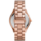 Michael Kors Runway MK3336 38mm Women's Quartz Watch – Rose Gold with Rose Gold Stainless Steel Bracelet