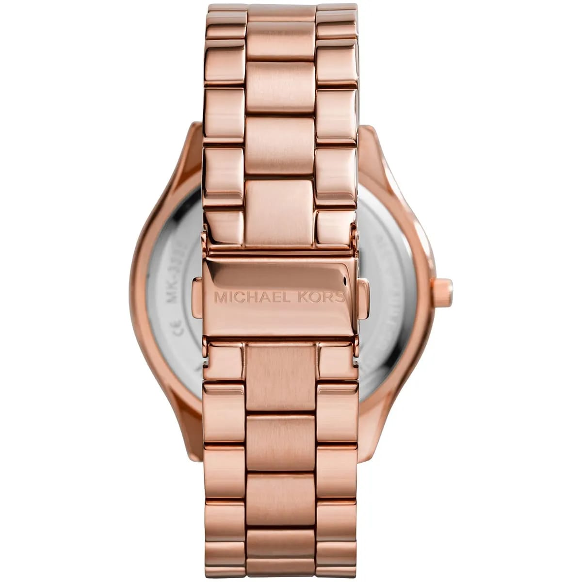 Michael Kors Runway MK3336 38mm Women's Quartz Watch – Rose Gold with Rose Gold Stainless Steel Bracelet