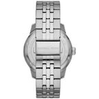 Michael Kors Cunningham MK7153 43mm Men's Chronograph Watch – Blue & Silver-Tone Stainless Steel Bracelet