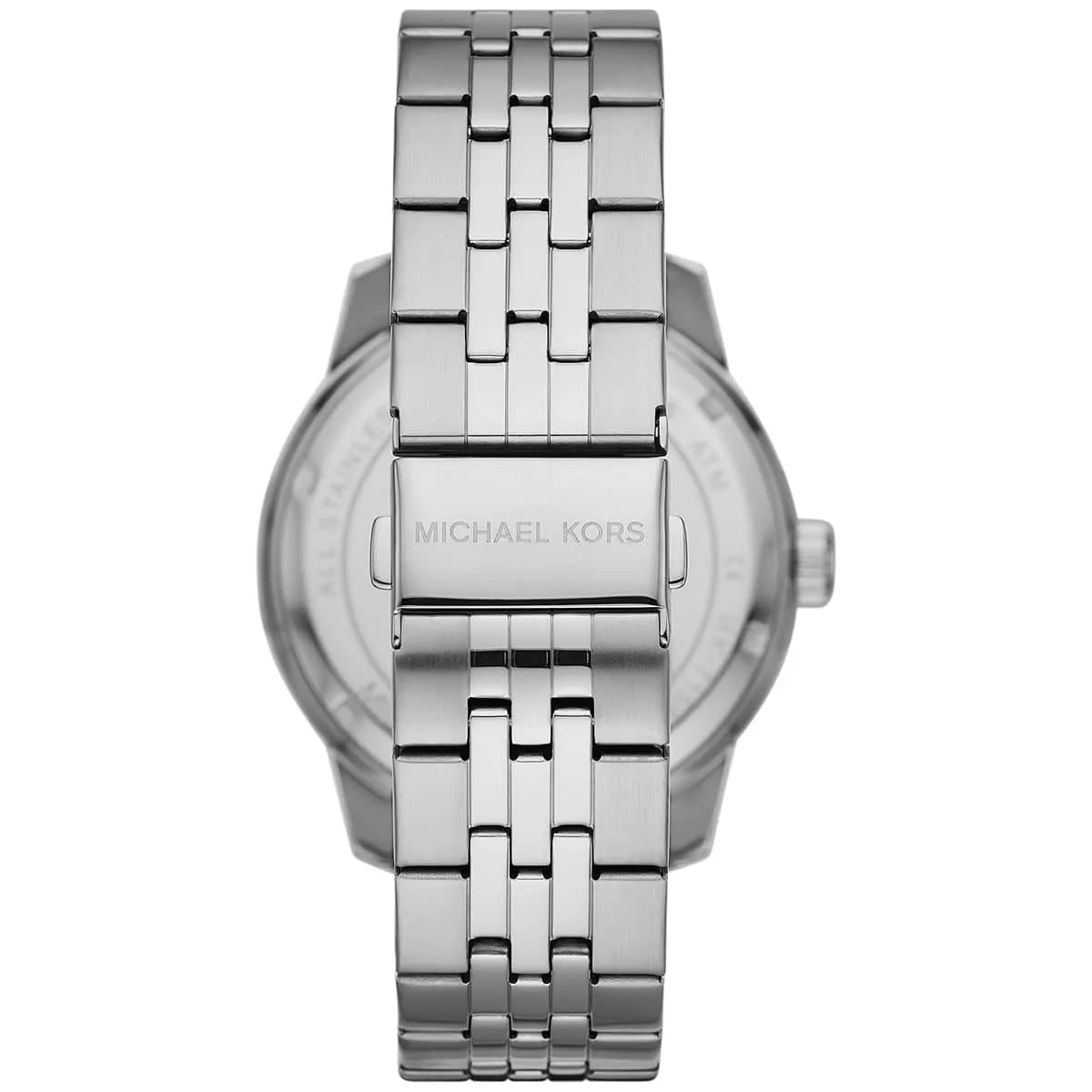 Michael Kors Cunningham MK7153 43mm Men's Chronograph Watch – Blue & Silver-Tone Stainless Steel Bracelet