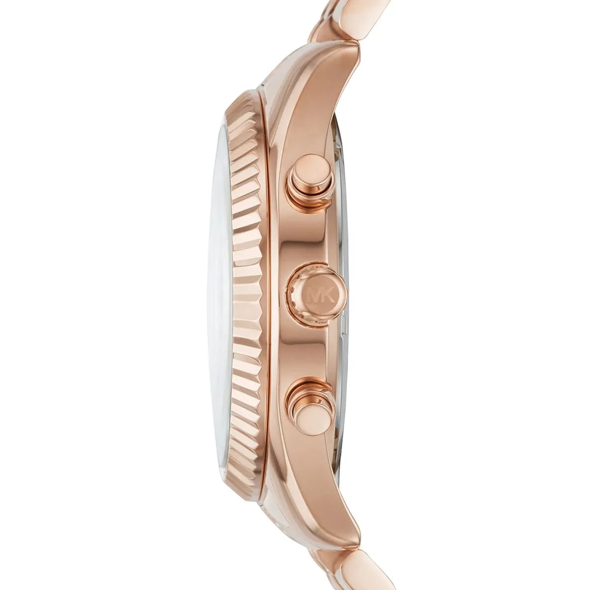 Michael Kors Lexington MK8580 45mm Men's Chronograph Watch – Rose Gold Crystal-Set & Rose Gold-Tone Stainless Steel Bracelet