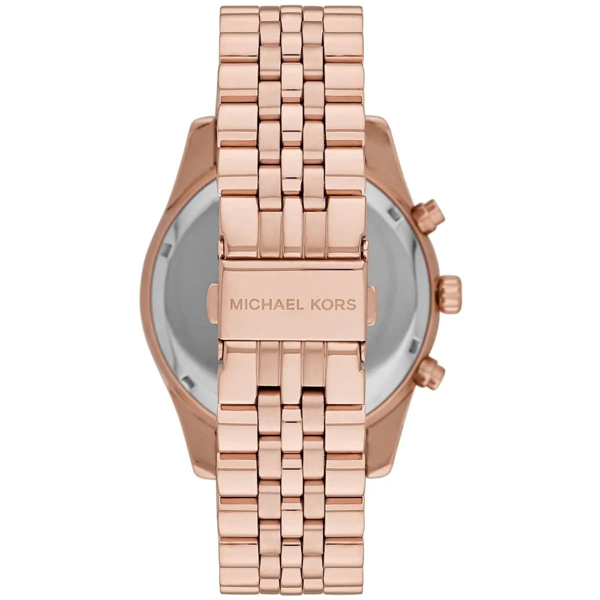 Michael Kors Lexington MK8580 45mm Men's Chronograph Watch – Rose Gold Crystal-Set & Rose Gold-Tone Stainless Steel Bracelet