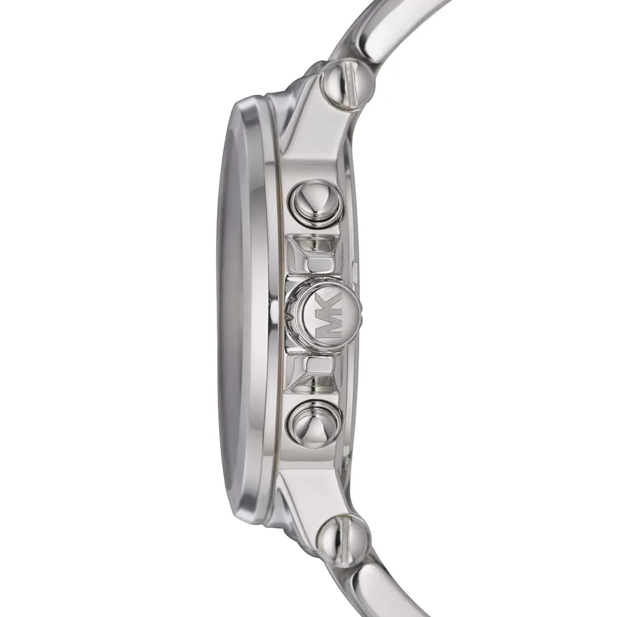 Michael Kors Dylan MK8171 45mm Men's Chronograph Watch – Blue & Silver-Tone Stainless Steel Bracelet