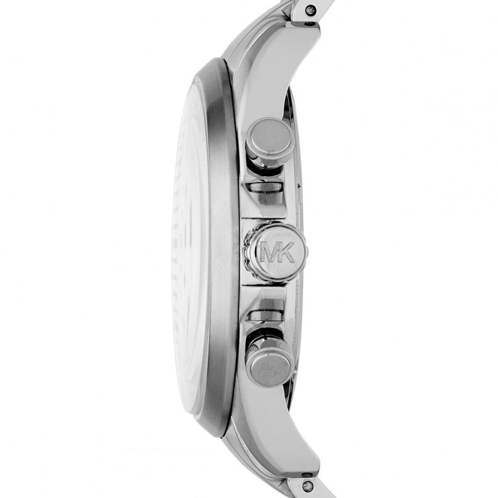 Michael Kors Gage MK8331 45mm Men's Chronograph Watch – Silver & Silver-Tone Stainless Steel Bracelet